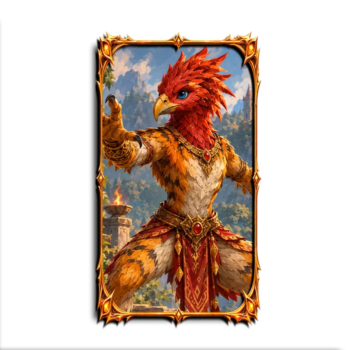 Rhaen, mago de Flying Disk Heroes